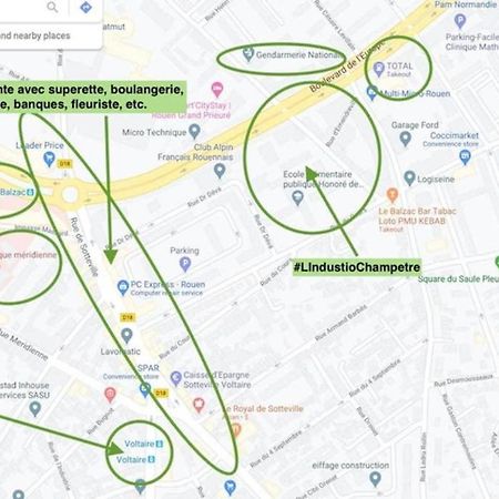 #Lindustriochampetre Free Parking, Bien Situe, Spacieux, Proche Clinique 루앙 외부 사진