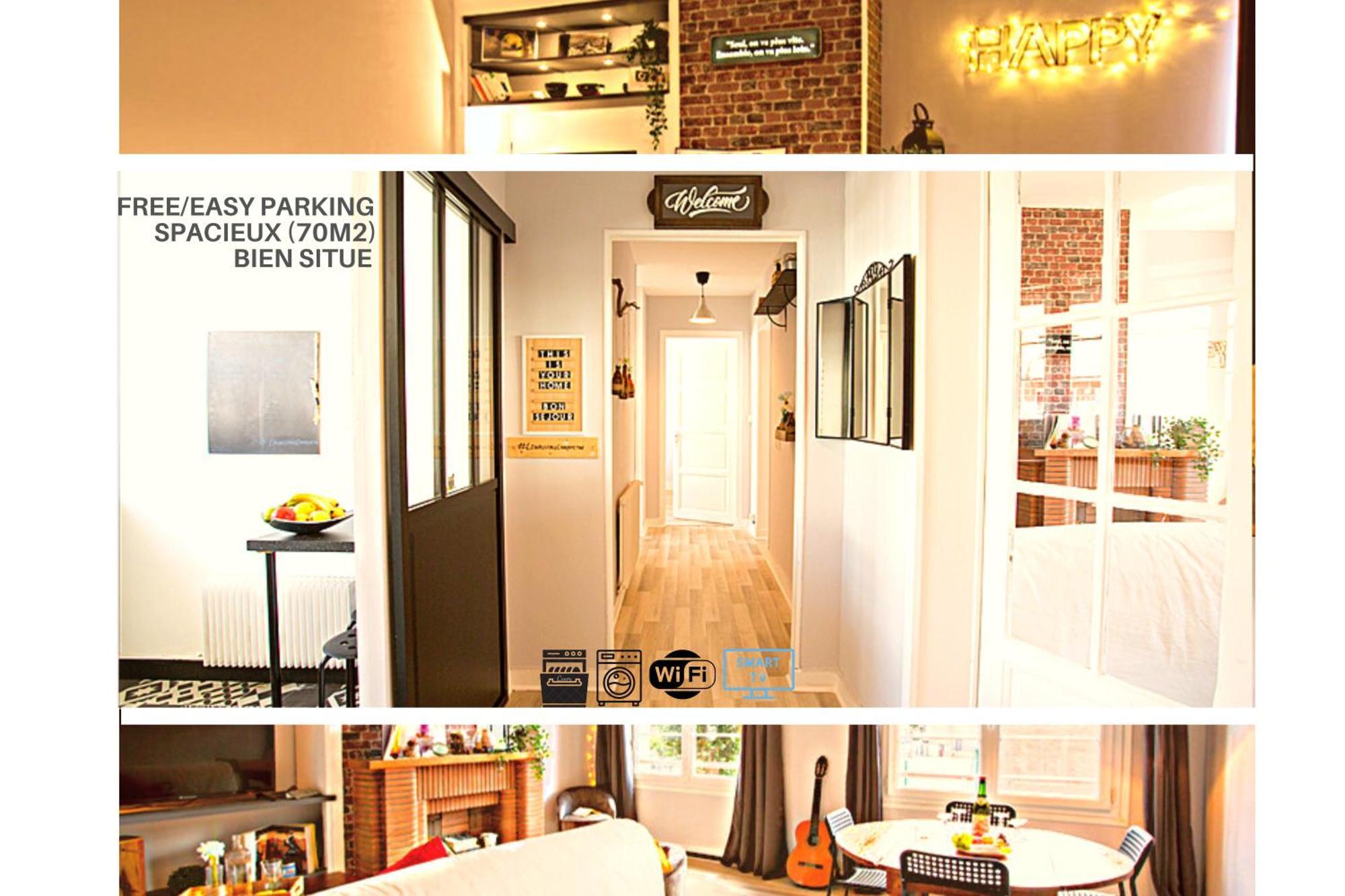 #Lindustriochampetre Free Parking, Bien Situe, Spacieux, Proche Clinique 루앙 외부 사진